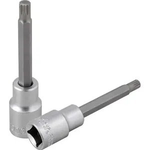 Soquete multidentado longo com encaixe de 1/2" M8 VONDER