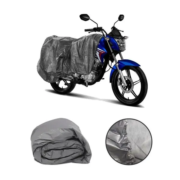 Capa para Moto Impermeável Tamanho m para Motos CG Biz Pop YBR Proteção Chuva Sol Poeira UV Carisma Capa para Moto Impermeável Tamanho m para Modelos CG Biz Pop YBR Proteção Chuva Sol Poeira Carisma