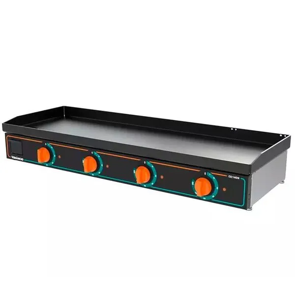 Chapa Bifeteira Elétrica Deguste Luxo CE140N-78421 140cm 6,35mm 11.200W 220V Inox Venâncio Chapa Bifeteira Elétrica Deguste Luxo CE140N 140cm 220V Inox Venâncio
