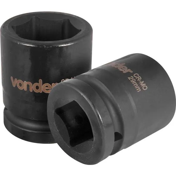 Soquete Sextavado Impacto 3/4"x29mm Cromo Molibdênio - VONDER