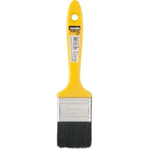 Pincel 2.1-2 Cerdas Pretas Cabo Plástico Tintas Esmalte Sin