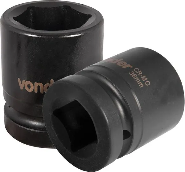 Soquete Sextavado Impacto 1"x36mm Cromo Molibdênio - VONDER