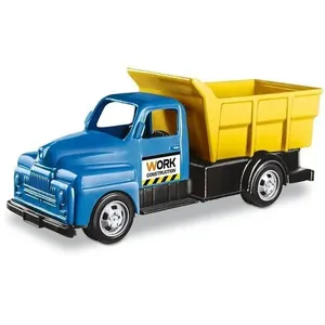 Caminhão Basculante Infantil Construction Work 23cm Roda Livre Orange Toys