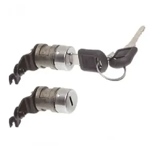 Par de Cilindros de Portas com Chave Modelo F103 para Chevrolet Blazer 95 a 11 e S10 Segurança Reforçada Universal Par de Cilindros de Portas com Chave F103 para Chevrolet Blazer 95 a 11 e S10 Universal