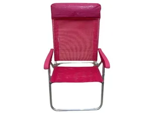Cadeira Reclinavel Master Sanete Almofada Ronchetti 140 Kg Rosa