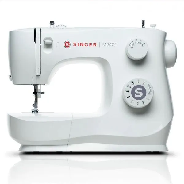 Máquina De Costura Mecânica Singer M2405 Branco 220v