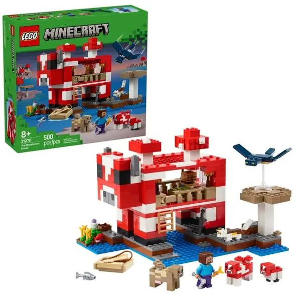 Lego Minecraft A Casa Coguvaca 500 Peças - 21270