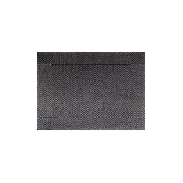 Kit Jogo Americano Textilene Colorê Preto 45x30cm - 4 Uni - Uzoo