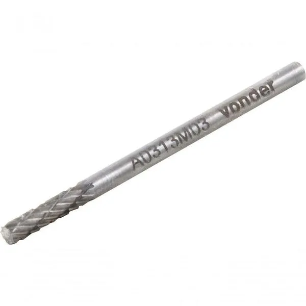 Lima Rotativa Cilíndrica 4mmx13mm Com Haste 3mm - Vonder