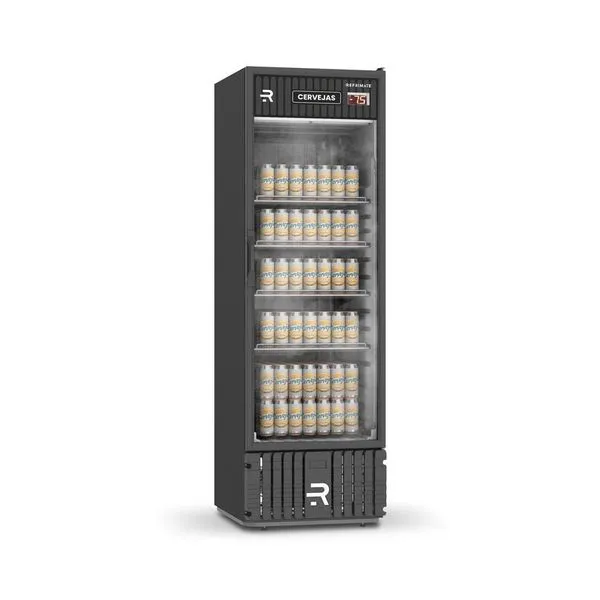 Visa Cooler Cervejeiro Porta De Vidro -7,5 A 2ºc 570l Vcce570pvpb 220v - Refrimate 220v