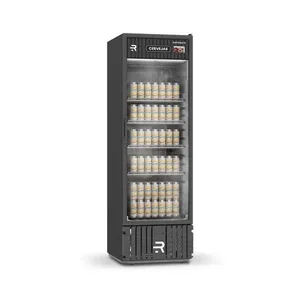 Visa Cooler Cervejeiro Porta De Vidro -7,5 A 2ºc 570l Vcce570pvpb 220v - Refrimate 220v