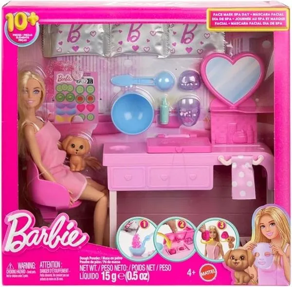 Boneca Barbie Fashion Dia De Spa Mattel - HYV31