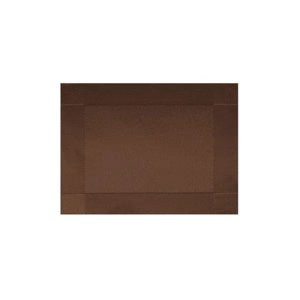 Kit Jogo Americano Textilene Colorê Marrom 45x30cm - 4 Uni - Uzoo