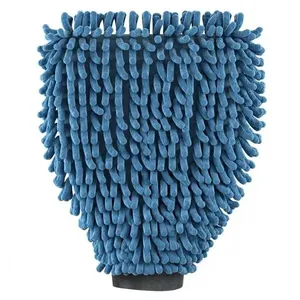 Luva Automotiva de Microfibra para Limpeza Interna e Externa Azul 83% Poliéster 17% Poliamida Flashlimp Luva Automotiva de Microfibra para Limpeza de Veículos Azul 83% Poliéster 17% Poliamida Flashlimp
