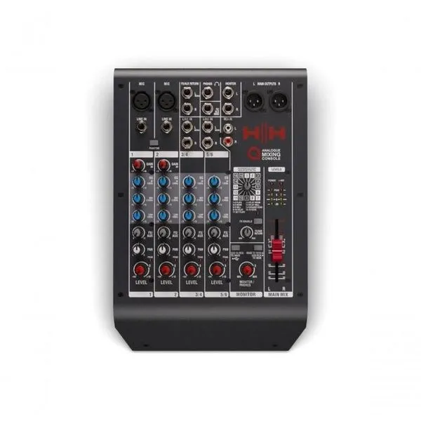 Mesa de Som Queensberry Q6FX 6 Canais com 2 Entradas de Microfone e Equalizador 3 Bandas Preto QueensBerry Mesa de Som Queensberry Q6FX 6 Canais com Equalizador 3 Bandas e Interface USB Preto QueensBerry