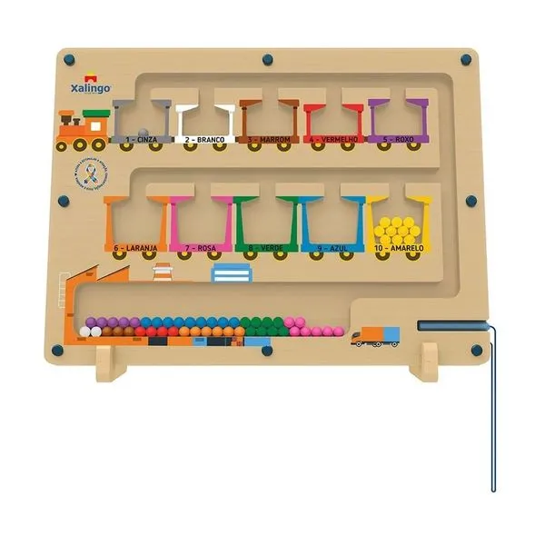 Jogo Educativo Sequencia Logica Magnetica - Xalingo