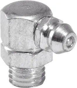 Graxeira curva 5/16" UNF 90° SAE 24 fios - VONDER