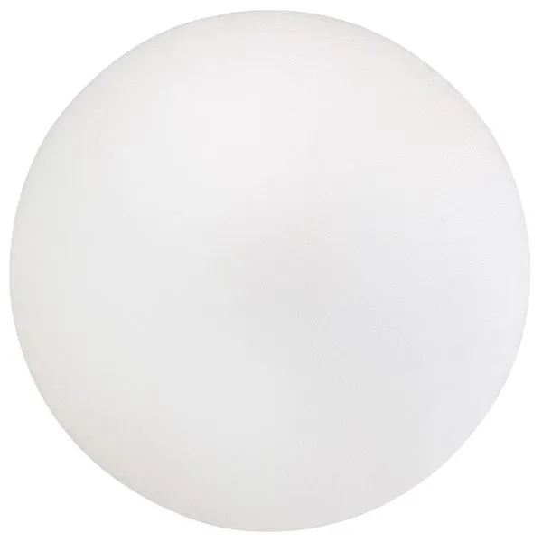 Assento Redondo Banqueta Cadeira Estofados Poltronas H02 Corino Branco 25 cm - Lyam Decor