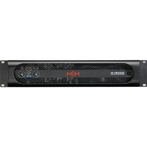 Amplificador de Potência Estéreo Profissional M-1500D Power Stereo 2X1500W 4Ω Classe H com Fonte Toroidal Power Amplificador de Potência Estéreo Profissional M-1500D Power Stereo 2X1500W Classe H Power