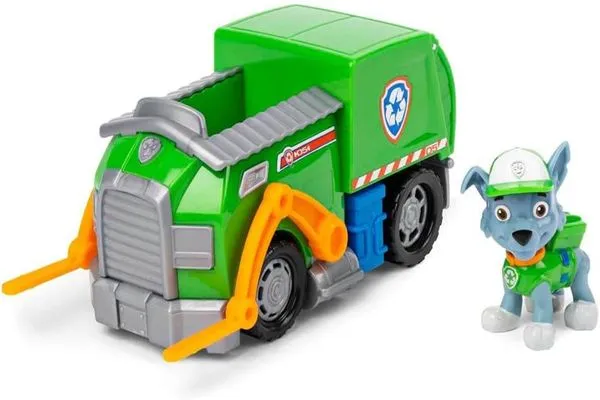 Patrulha Canina - Veículo Sólido - Rocky Recyle Truck - Sunny