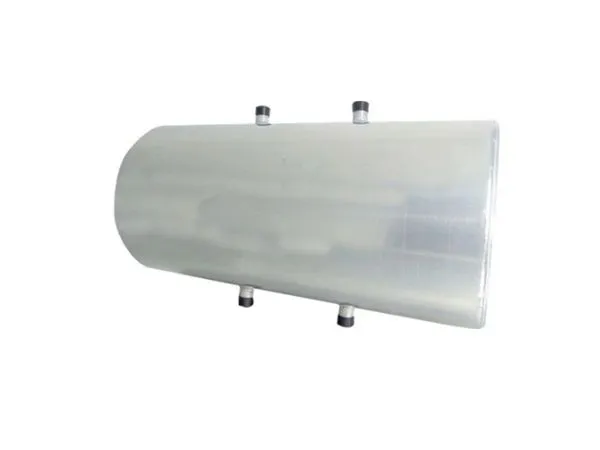 Cilindro Para Serpentina Em Aco Inox - 120 Litros 81x44cm
