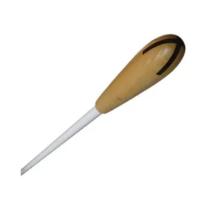 Batuta de Ébano 15 Polegadas Modelo GE408 Brass Cross Acabamento Clear Class Batuta de Ébano 15 Polegadas GE408 Brass Cross Clear Class