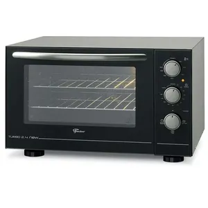 Forno de Bancada New Turbo 48l Com Timer Fischer Preto 220v