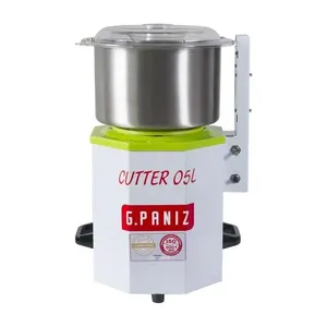Cutter Cortador e Processador de Alimentos Profissional Cutter-05 5L Branco 220V em Aço Inox e Policarbonato Gpaniz Cutter Cortador e Processador de Alimentos Profissional Cutter-05 5L Branco 220V Gpaniz