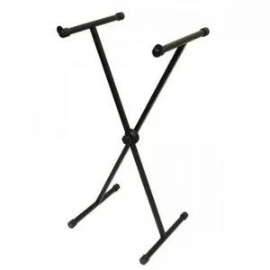 Suporte para Teclado 2020 em X para 1 Instrumento com Ajuste de Altura e Ponteiras Antiderrapantes Preto Saty Suporte para Teclado 2020 em X para 1 Instrumento com Ponteiras Antiderrapantes Preto Saty