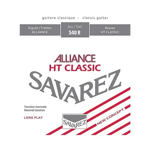 Encordoamento Violão Nylon Savarez Alliance Classic 540R Tensão Média Fibra Composite Encordoamento Violão Nylon Alliance Classic 540R Tensão Média Savarez