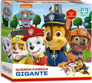 MAD. QUEBRA CABEÇA GIGANTE - PATRULHA CANINA - NIG