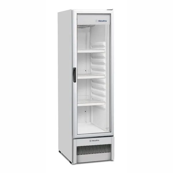 Visa Cooler Refrigerador Multiuso Expositor Vertical 296l Vb28rb Metalfrio 220v 220v