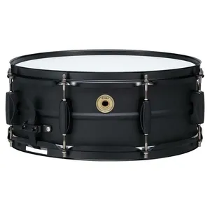 Caixa para Bateria Tama Metalworks BST1455BK 14x5.5 de Aço Preta Tama Drums Caixa para Bateria Metalworks BST1455BK Aço Preta Tama Drums