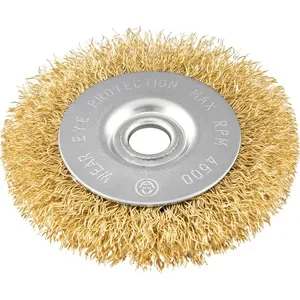 Escova Circular 3" x 3/8" x 1/2" - VONDER