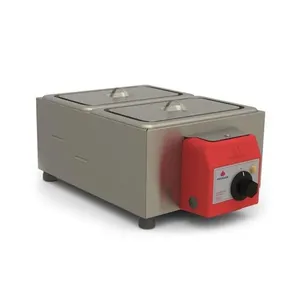 Derretedeira Elétrica 2 Cubas Prd-200e para Chocolate e Queijo 3L 950W Cinza 220V Progás Derretedeira Elétrica 2 Cubas Prd-200e para Banho Maria 3L 950W Cinza 220V Progás
