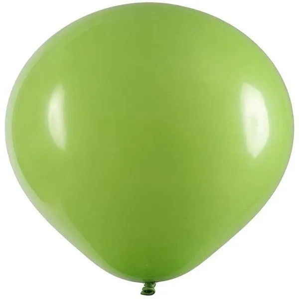 Balão de Festa Redondo Art Latex Nº 9 com 50 Unidades Verde Lima