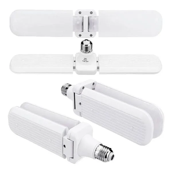 Lâmpada De Led 30w Bivolt Luz Branca Dobrável Ajustável