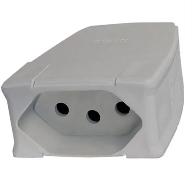 Prolongador Profissional 20a 2p+t Cinza - 615877 - Pial Prolongador Profis.20a 2p+t Cz Pial 615877