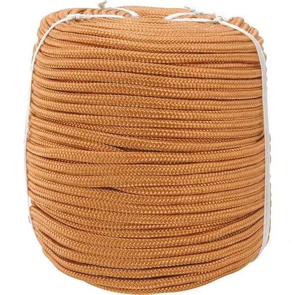 Corda Multifilamento Trançada 10,0mm 8,0kg 107 Metros Ouro P