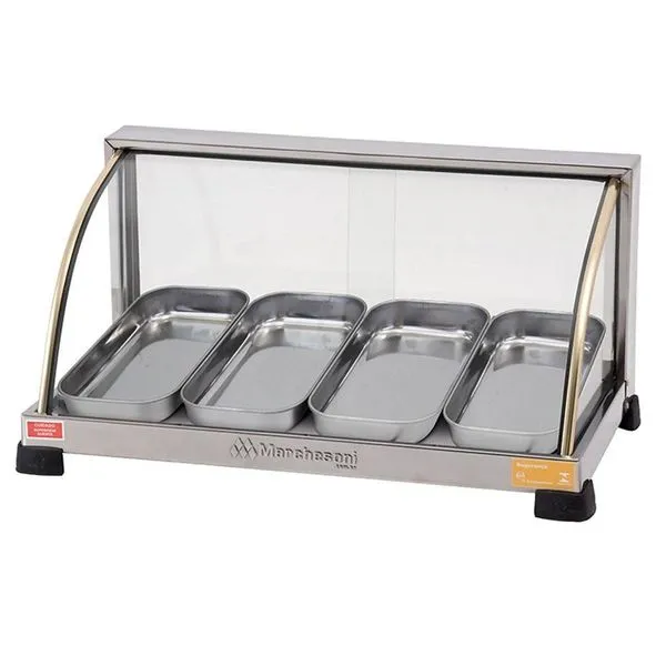Estufa Marchesoni Ouro Curva Com 4 Bandejas 127v