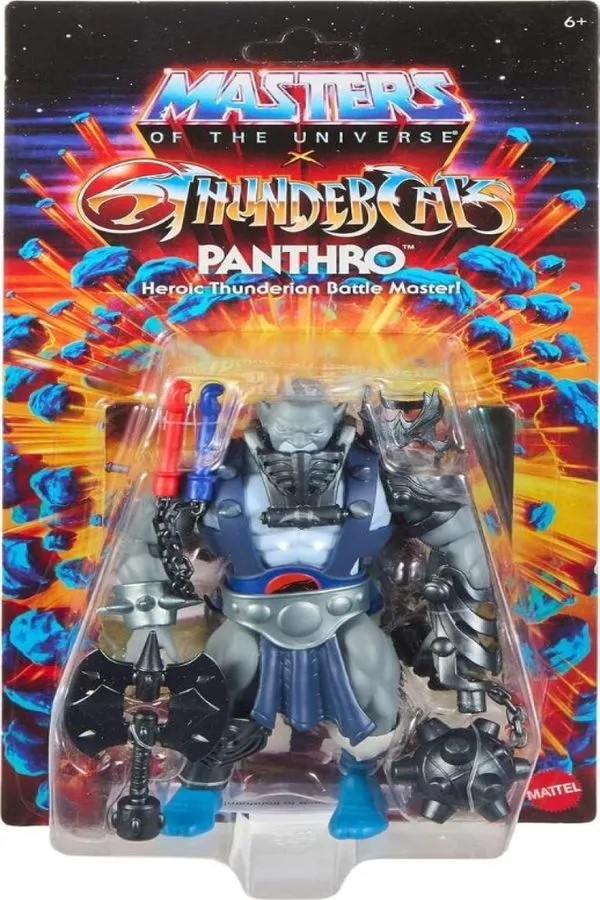 Boneco Panthro Master Universe x Thundercats Mattel JFW92