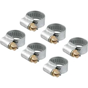 Abraçadeira Rosca Sem Fim 13 mm a 16 mm com 6 peças AE 1216 VONDER