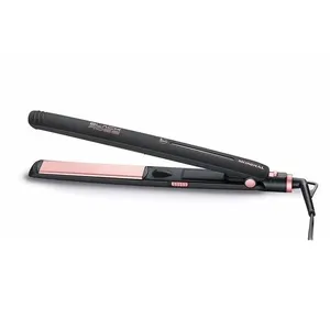 Prancha de Cabelo Mondial P-27 Revestimento Cerâmico 35W | Preto/Rose (Bivolt)