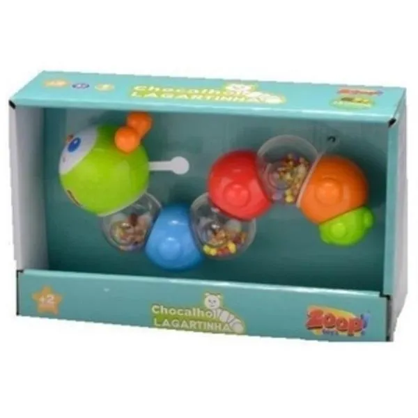 Chocalho Lagartinha Zoop TOYS ZP00669