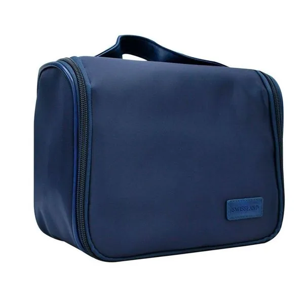 Necessaire Masculina Grande Bolsa Organizadora Viagem Divisórias Alça De Pendurar - Ys27039 Azul