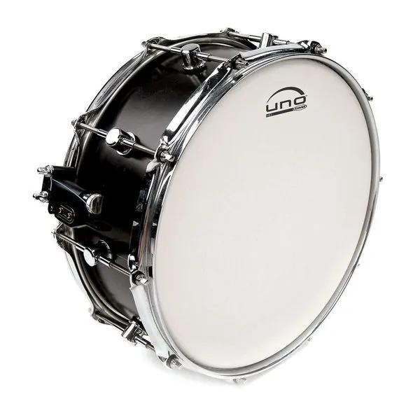 Pele para Bateria Caixa 14" UB14HD Porosa Camada Dupla Branca Uno By Evans Pele para Bateria Caixa 14" UB14HD Porosa Branca Uno By Evans