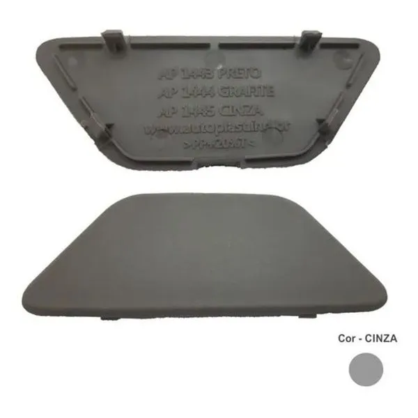 Tampa Acabamento Suporte Celular Novo Polo Virtus Gol G7 Cinza