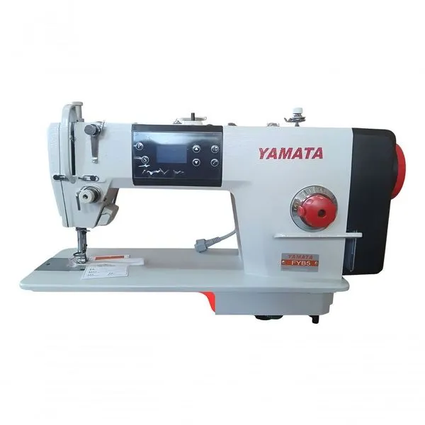 Máquina de Costura Reta Industrial Direct Drive com Servo Motor 220V Profissional Yamata Máquina de Costura Reta Industrial Direct Drive 220V para Materiais Médios e Pesados Yamata