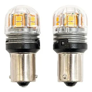 Lâmpada LED Automotiva Miniatura para Uso Geral F103 Compatível com Diversos Veículos Amber Fluxo de 380 LUMENS Electra Lâmpada LED Automotiva Miniatura para Uso Geral F103 Compatível com Diversos Veículos Amber Electra