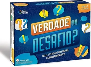 Jogo De Tabuleiro Verdade Ou Desafio Pais E Filhos - 2183